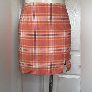 Wild fable plaid skirt size 8